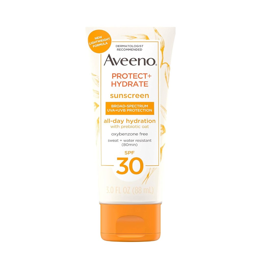 Aveeno Protect+Hydrate Body Sunscreen Lotion SPF30 Pack 12 Size 3oz