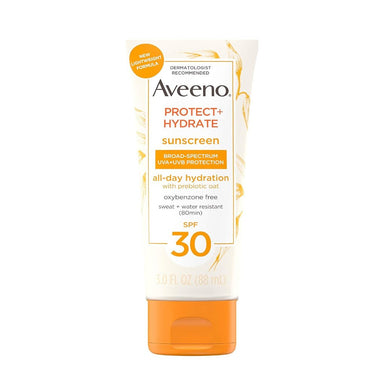 Aveeno Protect+Hydrate Body Sunscreen Lotion SPF30 Pack 12 Size 3oz