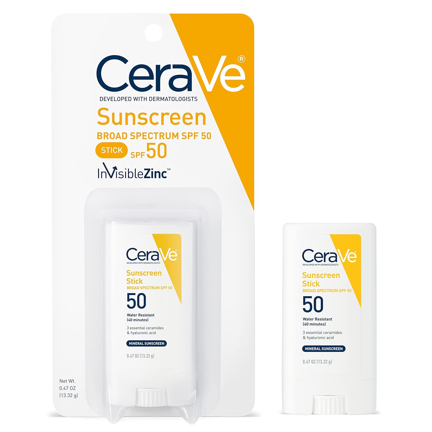 CeraVe Sunscreen SPF 50 Stick 0.47 oz