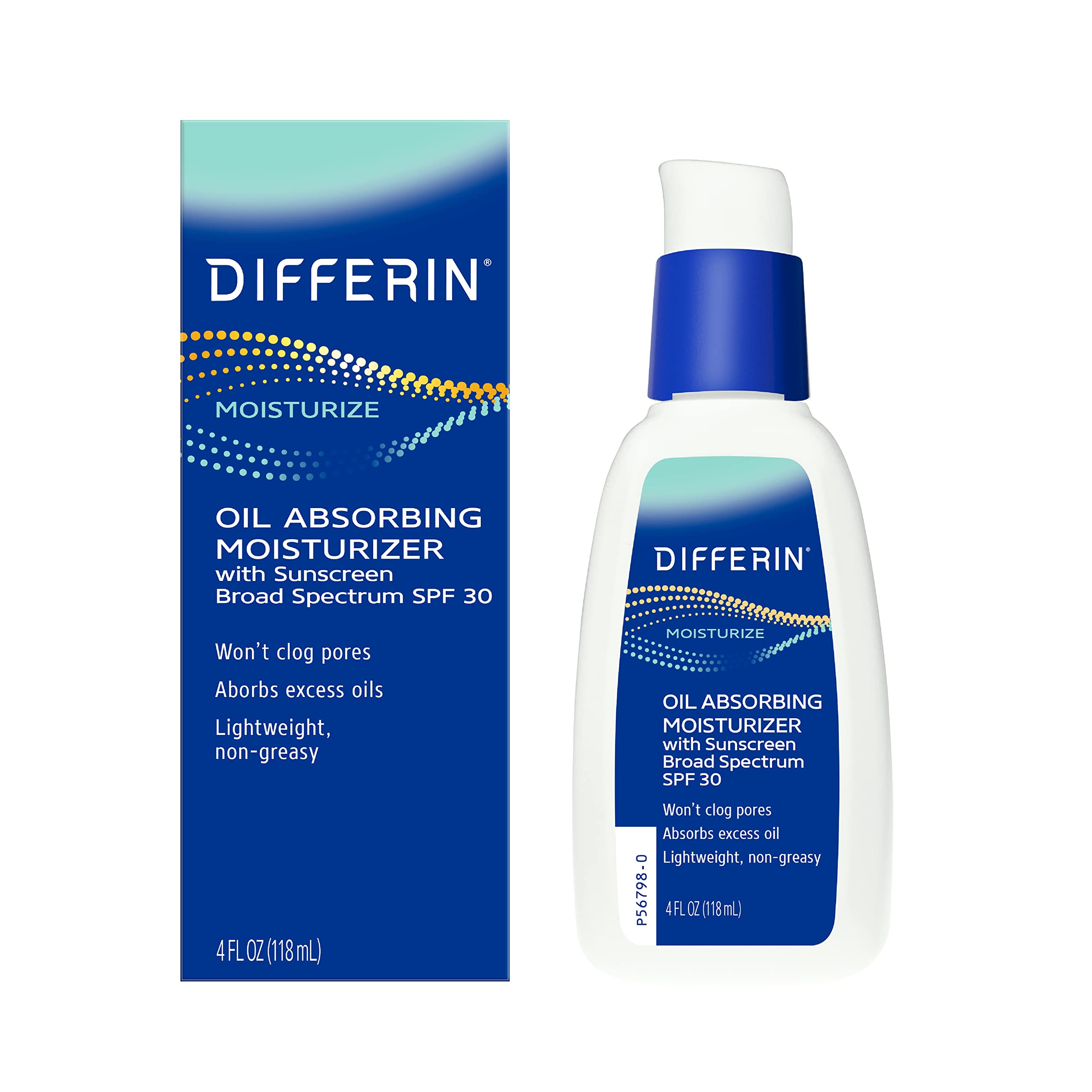 Differin Oil Absorbing Moisturizer SPF30 Size 4 oz Case Pack 12