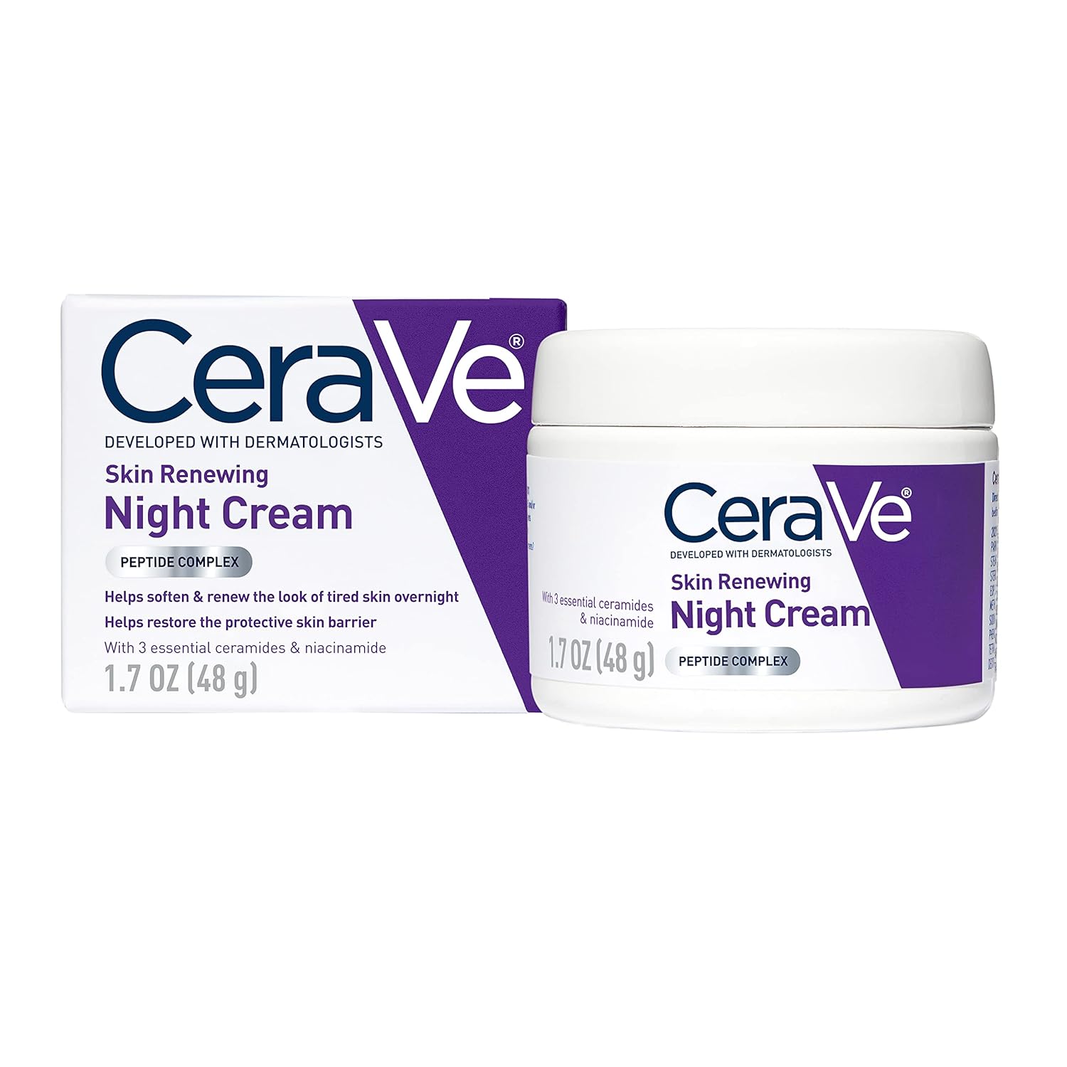 CeraVe Skin Renewing Night Cream 1.7 oz