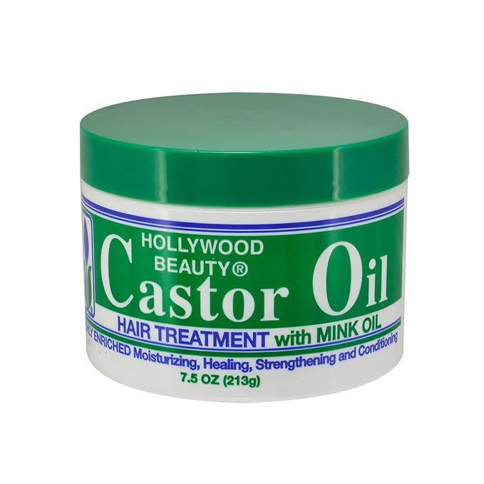 Hollywood Beauty Hair Products Castor Oil Treatment 7.5 Oz Cs/6