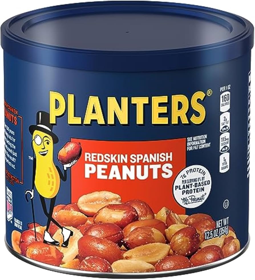 Redskin Peanuts Roasted Salted Pack 18 Size 6