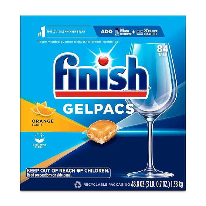 FINISH® GELPACS® - Orange 2/84 ct.