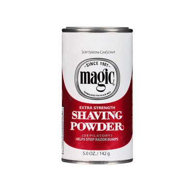 Softsheen Carson Magic Extra Strength Shaving Powder Razorless Shaving for Textured Beards 5oz