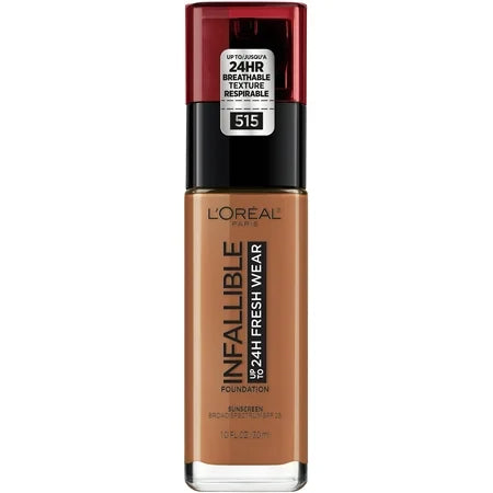 L'OREAL COSMETICS Infallib 24Hr Fresh Wear Foundation : COPPER Pack 72