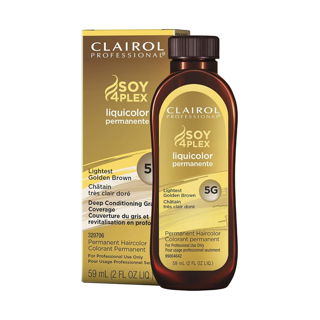 Clairol Liquicolor Permanente 5G Lightest Gold Brown Pack 72