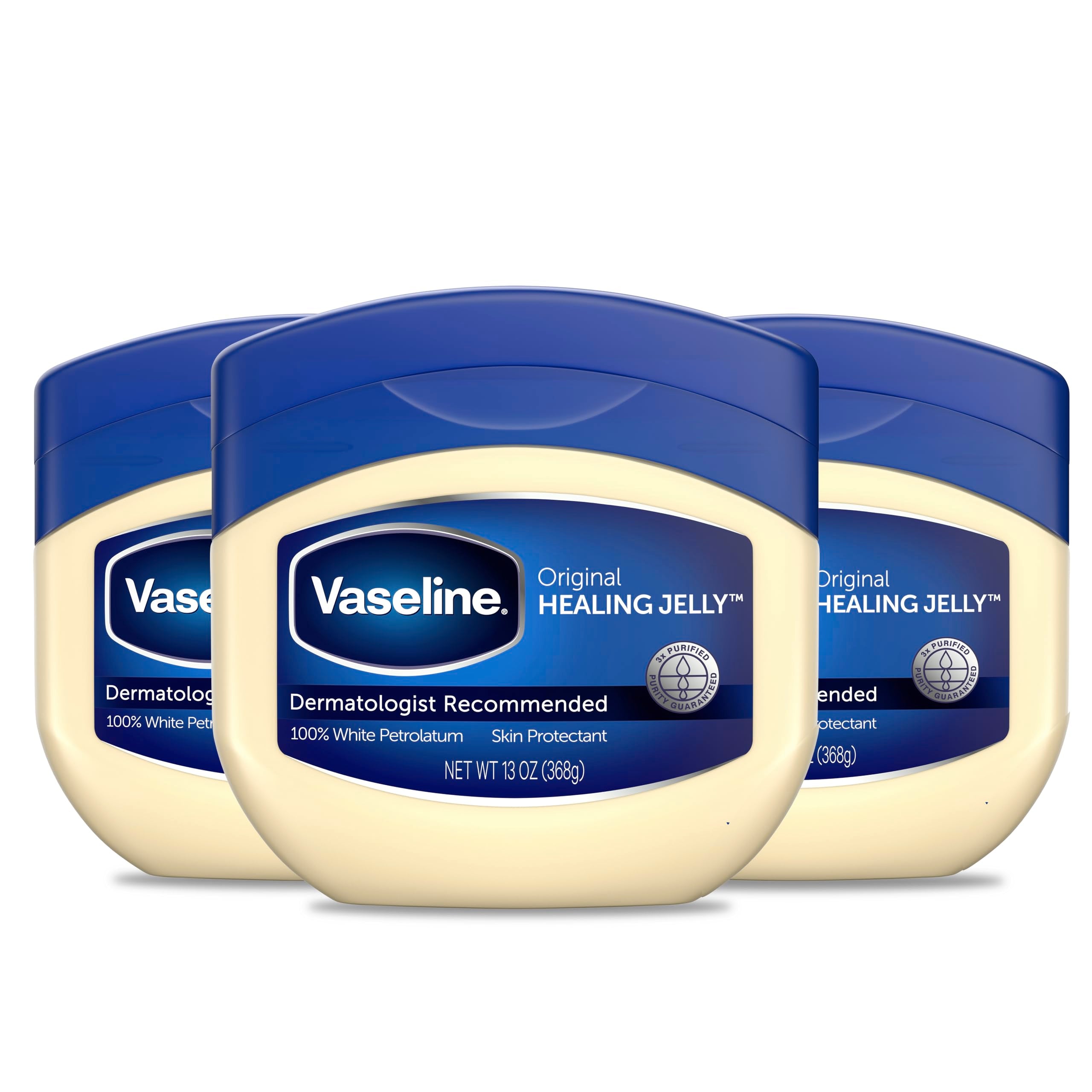 Vaseline Petroleum Jelly  Hand + Body 13z Tub Pack 24