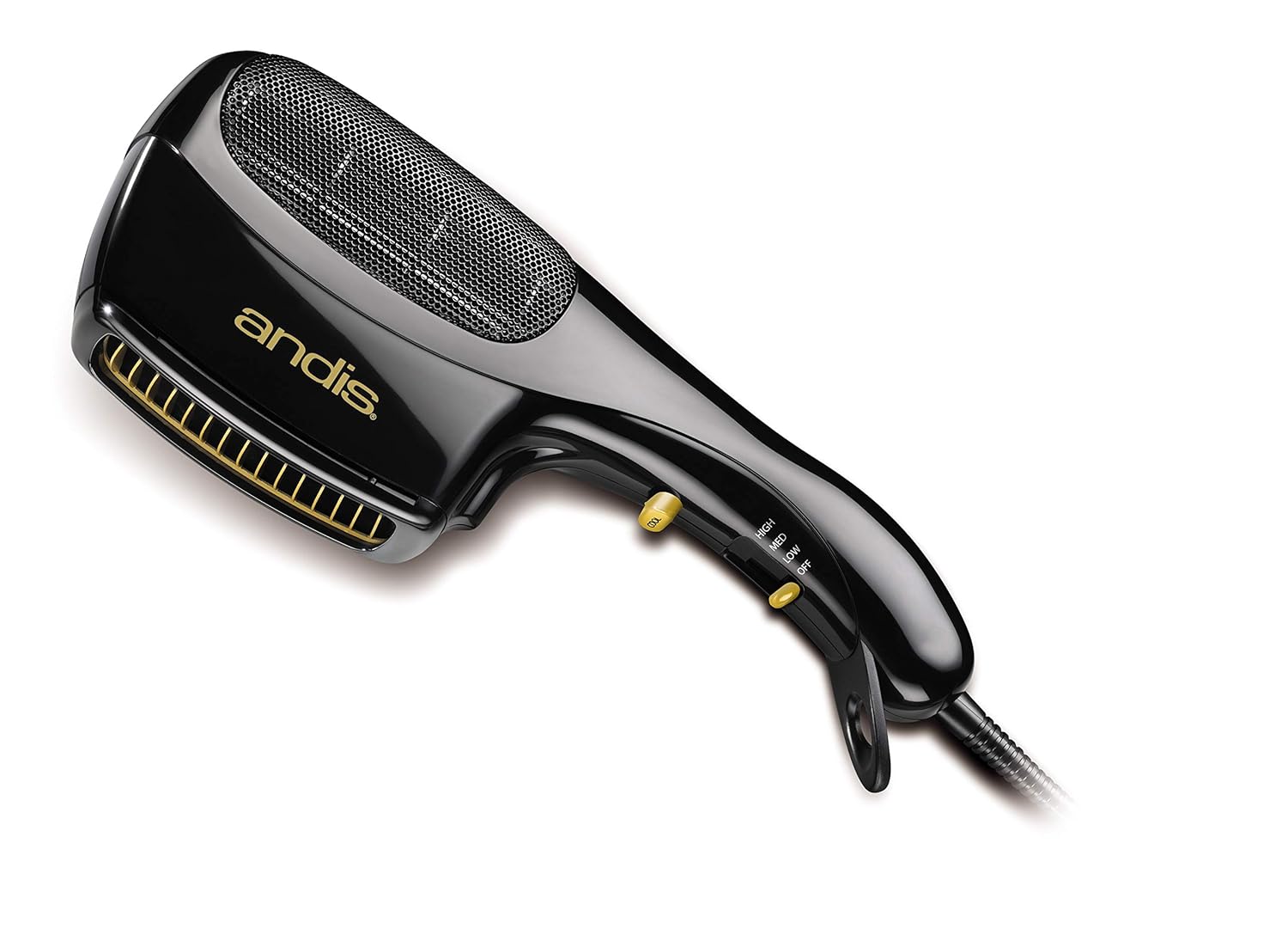 Andis  Ceramic Ionic Styler Dryer, Ethnic, 1875W, Black 4