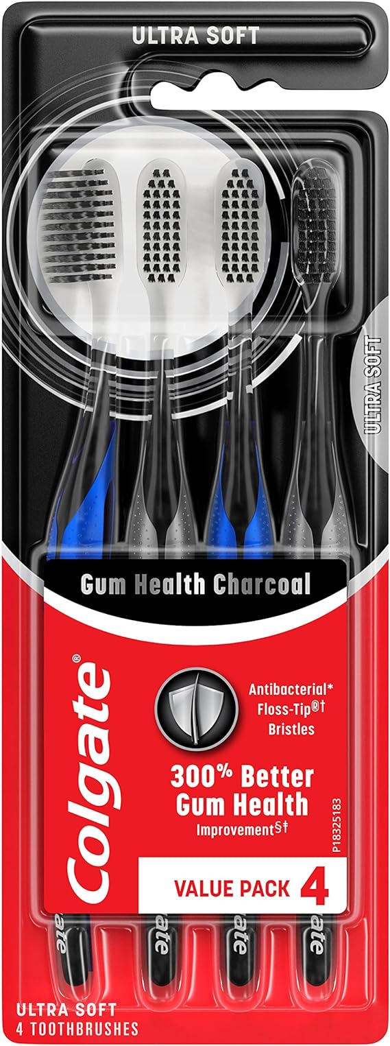 Colgate COL GUM HEALTH TB CS MU 2PK FHXS CHARCL Pack 36