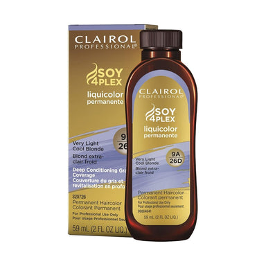 Clairol Professional Permanent Liquicolor 9A-25D Very Light Cool Blonde Pack 72