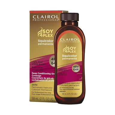 Clairol Liquicolor 4RV/64R Light Red Violet Brown Pack 72