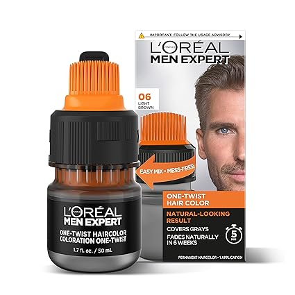 L'OREAL HAIRCOLOR Men Expert : MEDIUM BROWN Pack 6