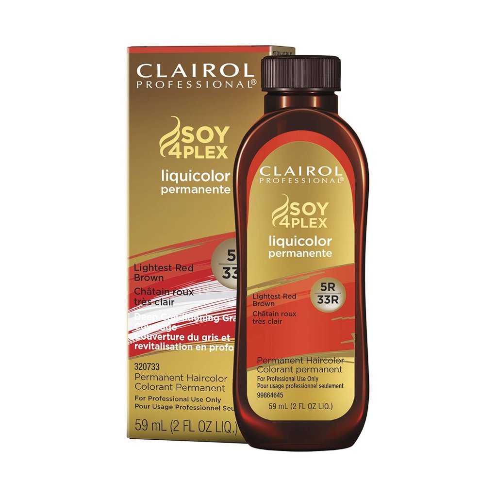 Clairol Liquicolor Permanente 5R/33R Lightest Red Brown Pack 72