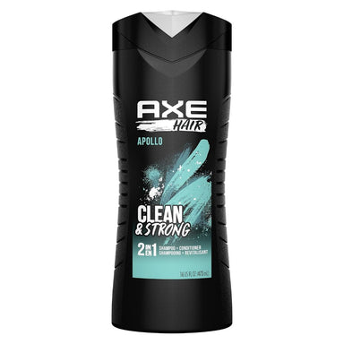 AXE 2 in 1 Shampoo and Conditioner Apollo Pack 4 16oz