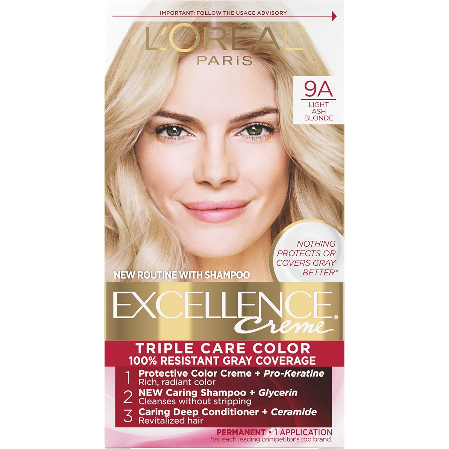 L'OREAL HAIRCOLOR PREFERENCE : DARK ASH BLONDE Pack 12