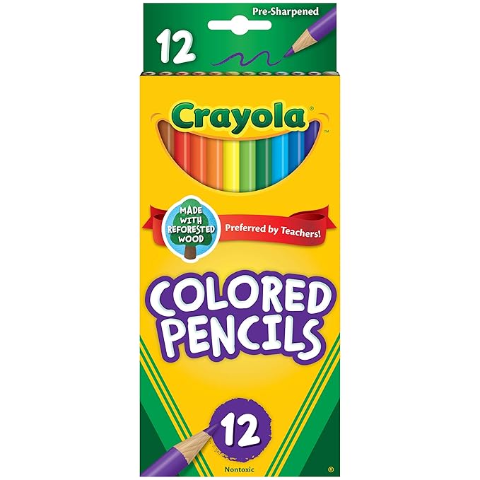 CRAYOLA® 100 ct. Colored Pencils Case 12 Unit 3