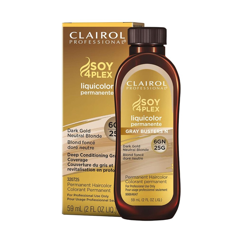 Clairol Professional Liquicolor Permanent 6GN-25G Dark Gold Neutral Blonde Pack 72