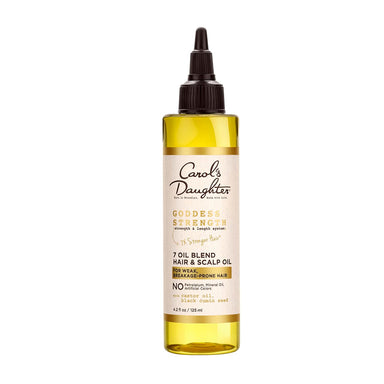 Carol's Daughter Goddess Strength Castor Hair Oil for with All Hair Types 4.2oz