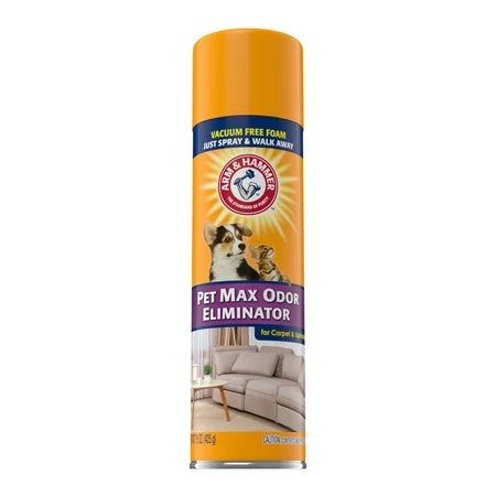 Arm & Hammer Max Odor Eliminator Foam 15oz  Pack 6