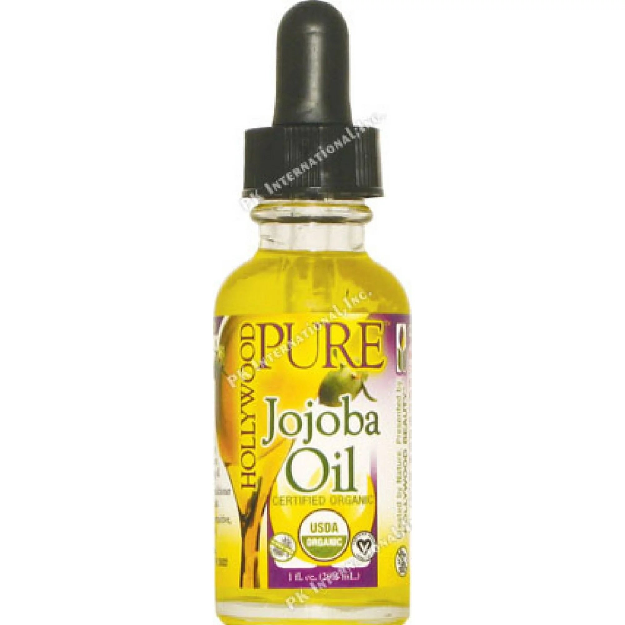 Hollywood Beauty Organic Products Organic Jojoba Oil 1 Oz 3Pc Display Cs/36