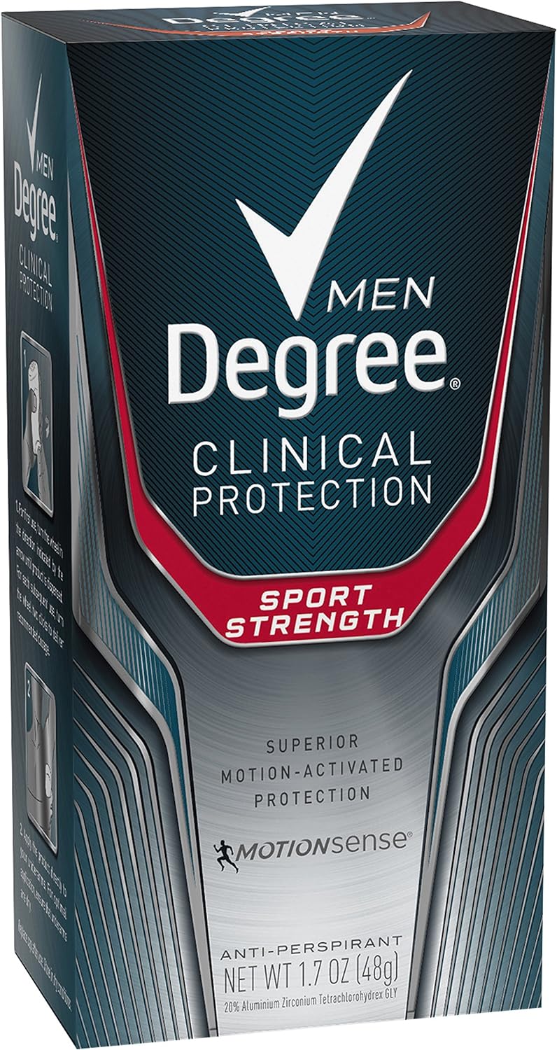 Degree For Men
Clinical Sport Strength 24p 1.7z Pack 24