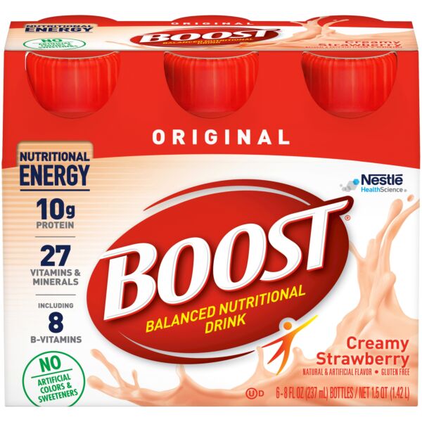 Nestle  Boost-Bottles Strawberry 4x6ct Unit 24