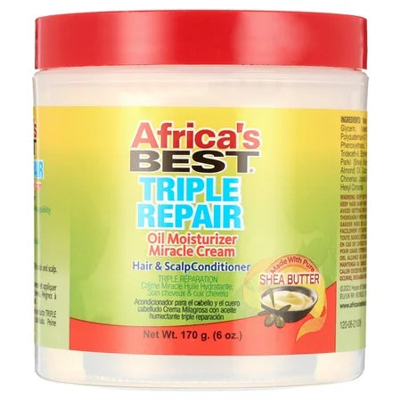 Africa's Best Triple Repair Pack 12 Size 6 oz