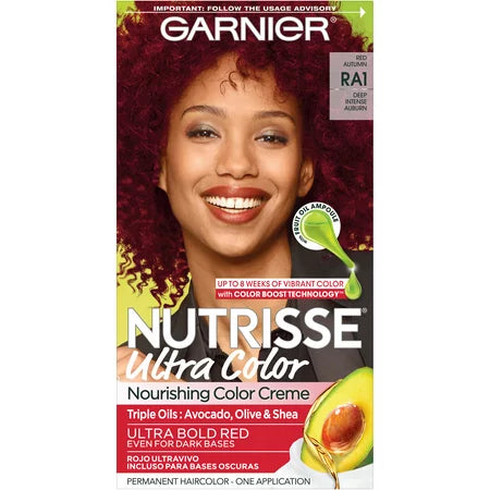 GARNIER HAIRCOLOR NUTRISSE HAIR COLOR : Red Autumn Pack 12