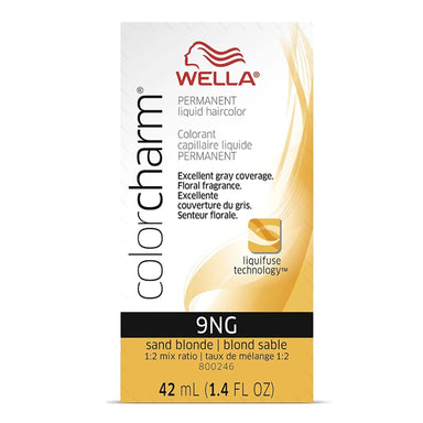 Wella Hair Color Liquid Creme 9NG Sand Blonde 1.4oz Pack 36