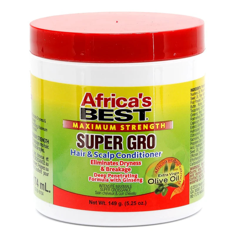 Africa's Best Max Strength Super Gro Pack 12 Size 5.25 oz