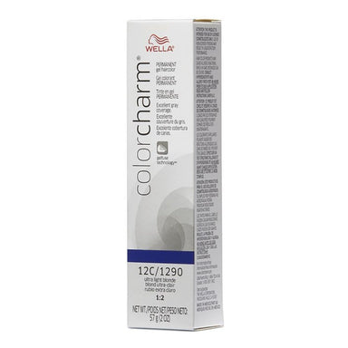 Wella Hair Color Permanent 12C 1290 Ultra Light Blonde 2oz Pack 36