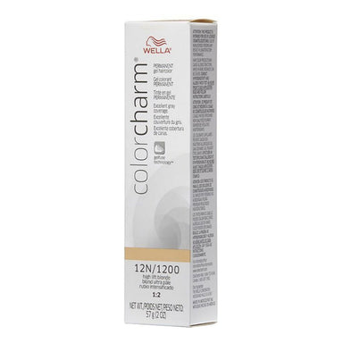 Wella Hair Color Permanent Hair 12N 1200 Hight Lift Blonde 2oz Pack 36