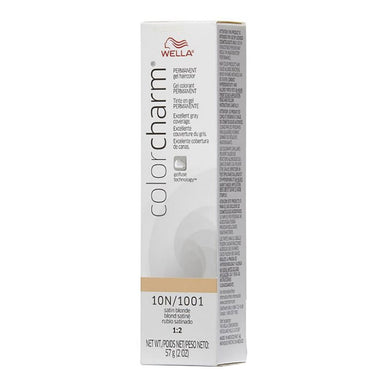 Wella Hair Color Permanent 10N 1001 Satin Blonde 2oz Pack 36