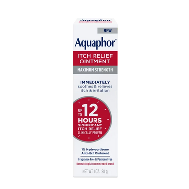 Aquaphor Itch Relief Ointment Standing Pack 6/4's Size 1oz