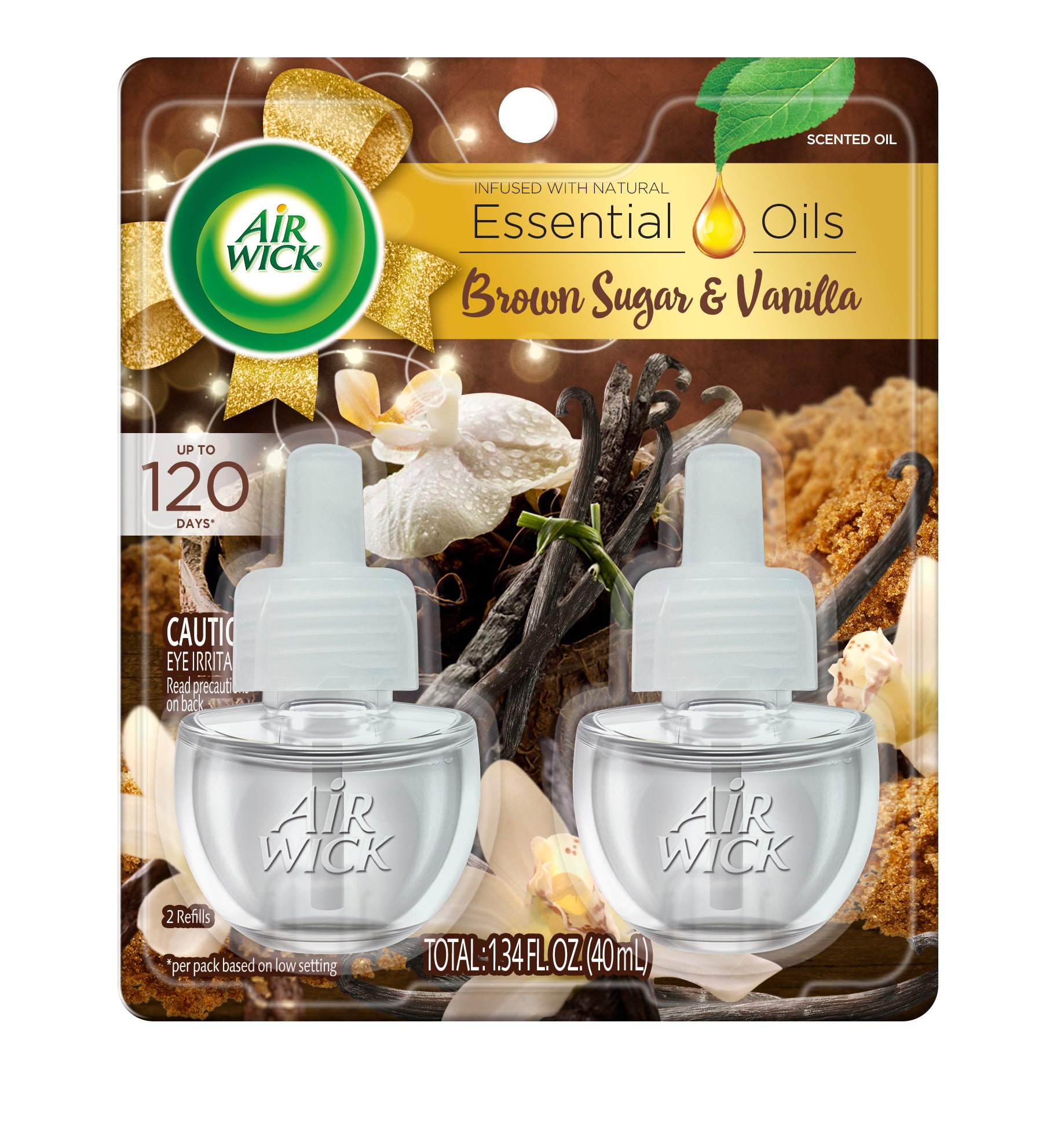 AIR WICK® Scented Oil - Triple Refill Brown Sugar & Vanilla 6/(3x.67) oz.