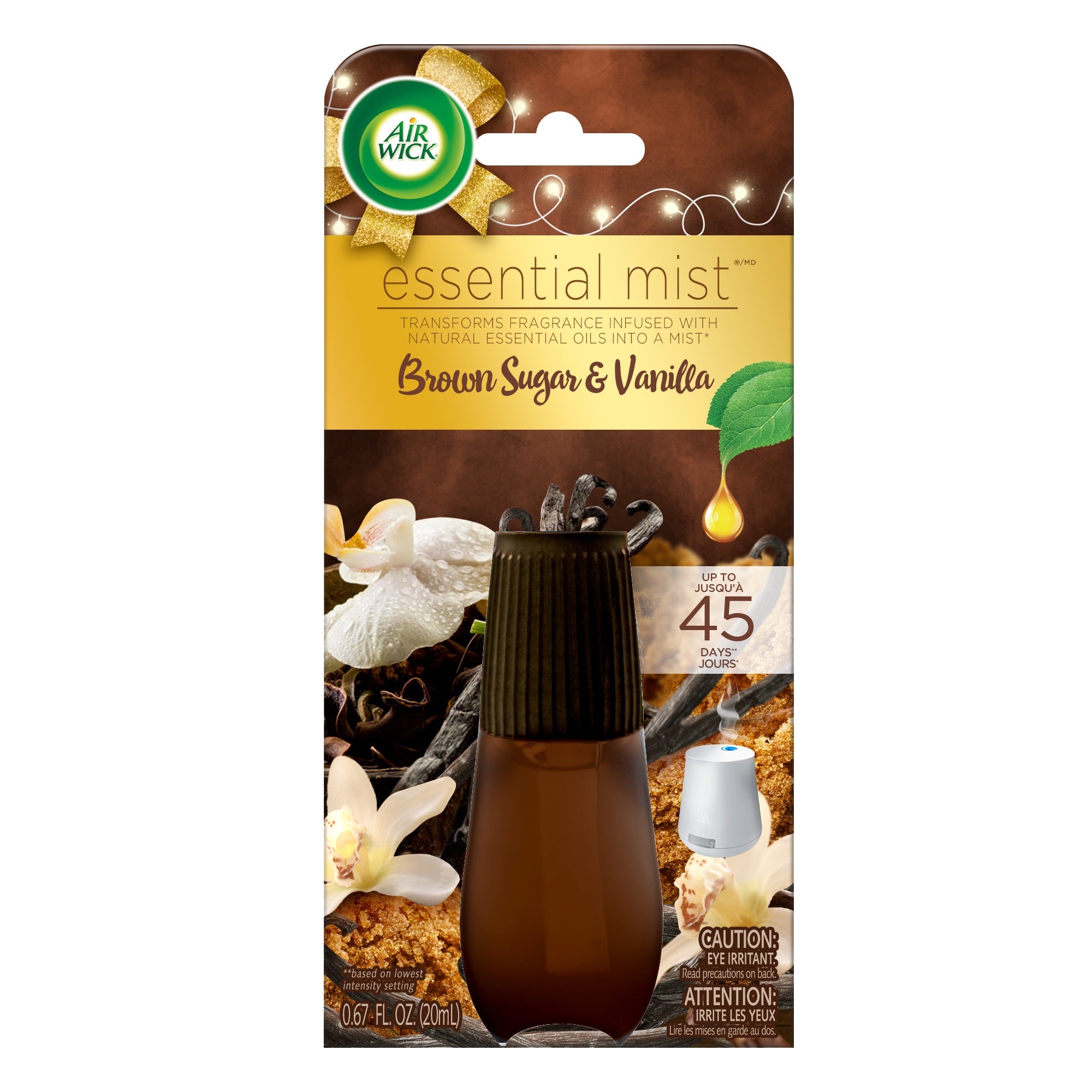 AIR WICK® Essential Mist - Single Refill Brown Sugar & Vanilla 6/1 ct.