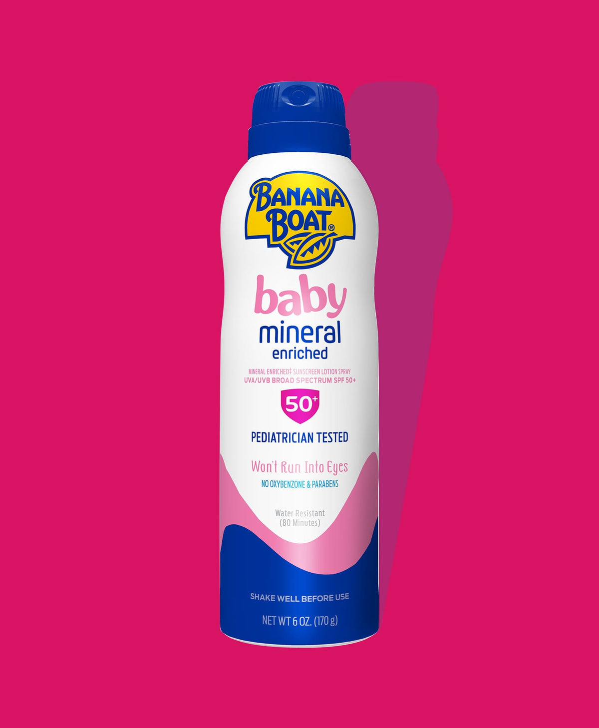 Banana Boat BABY MINERAL Lotion 50+ 6oz