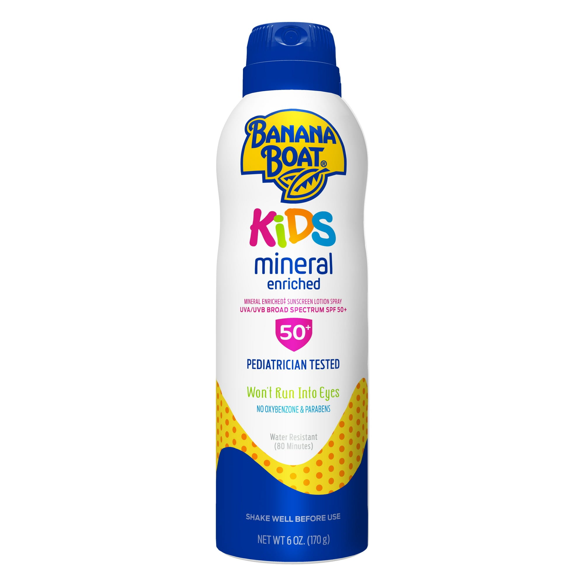 Banana Boat Kids Mineral CS SPF50+ 6oz