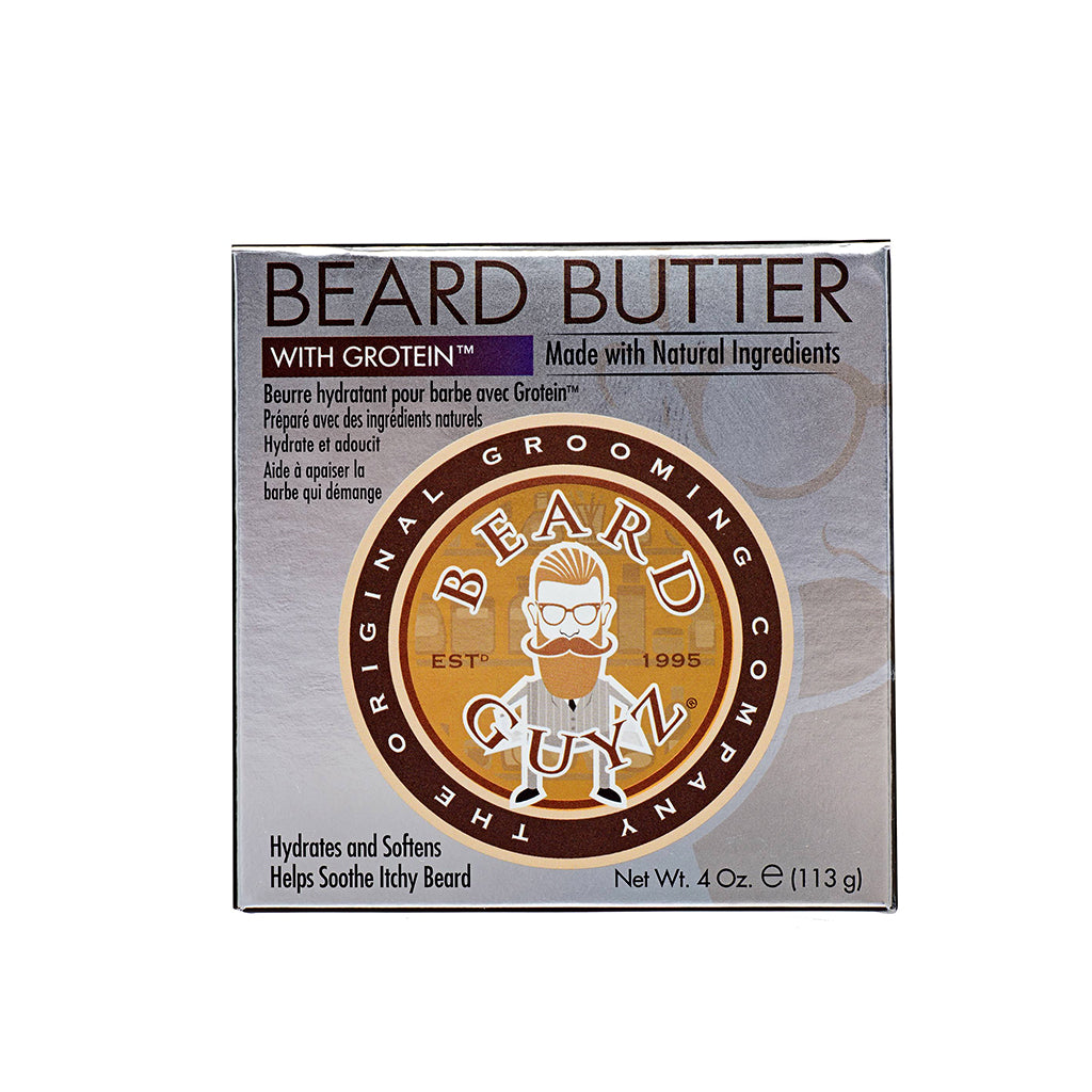 Beard Guyz Beard Butter with Grotein Moisturizing Blend for a Smooth Comfortable Beard 4oz