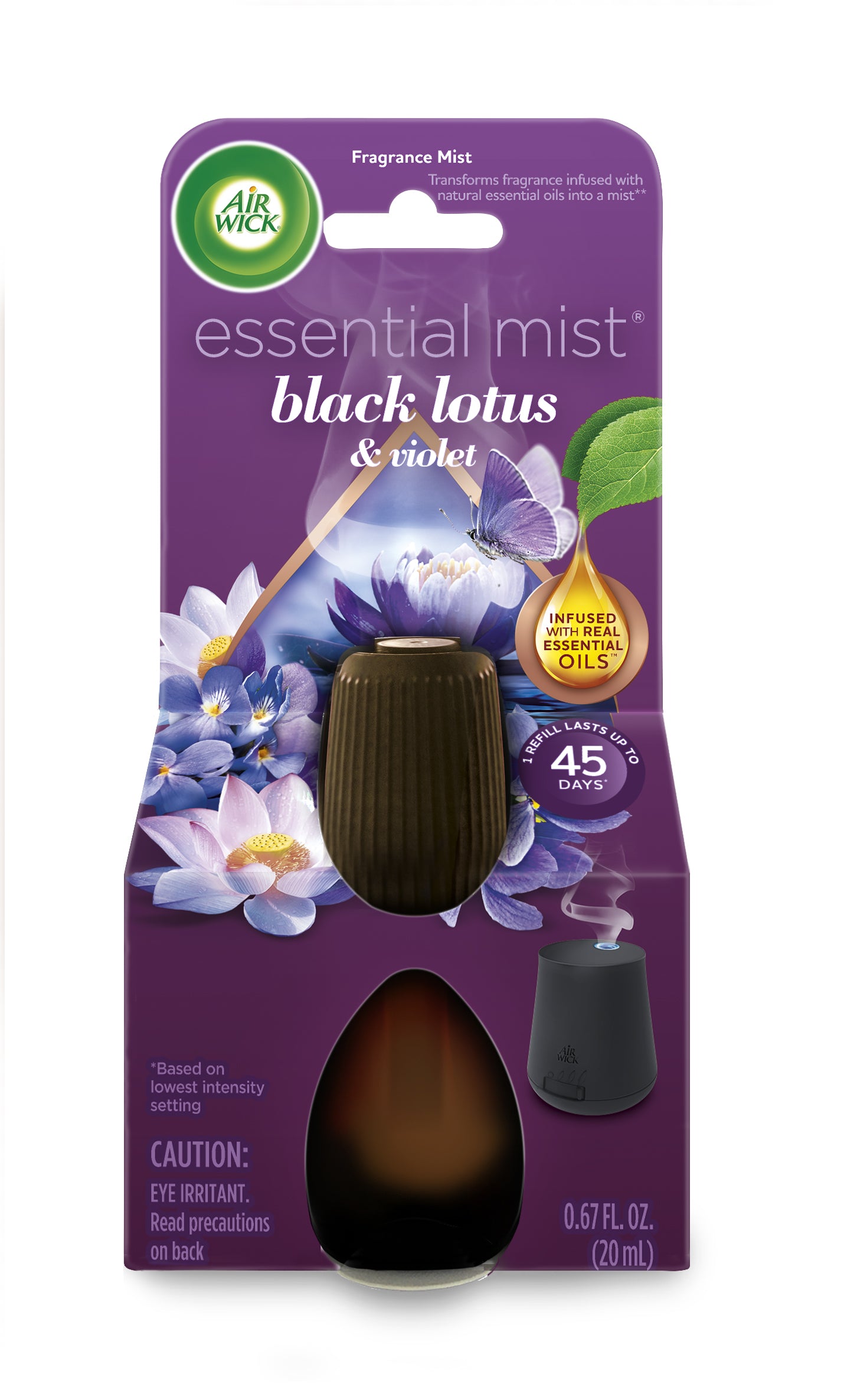 AIR WICK® Essential Mist – Refill Black Lotus & Violet 6/1 ct.