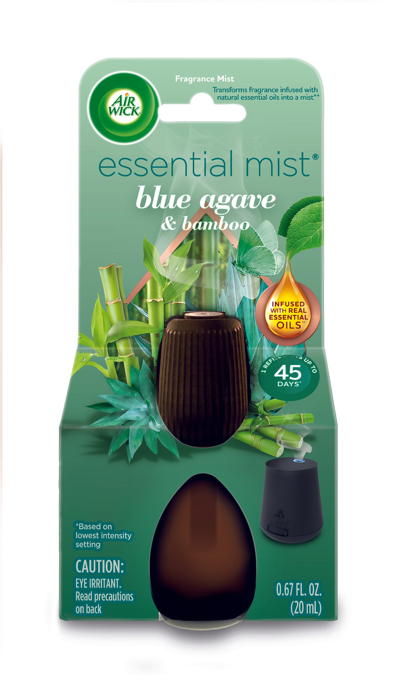 AIR WICK® Essential Mist - Refill Blue Agave & Bamboo 6/1 ct.