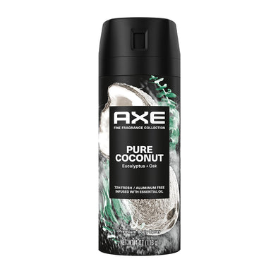 AXE BS Coconut Body Spray Pack 12 4oz