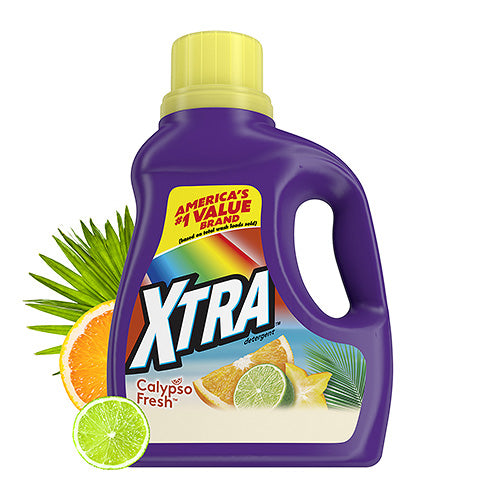 Xtra Liquid Laundry Detergent Calypso Fresh 312 OZ Pack 2