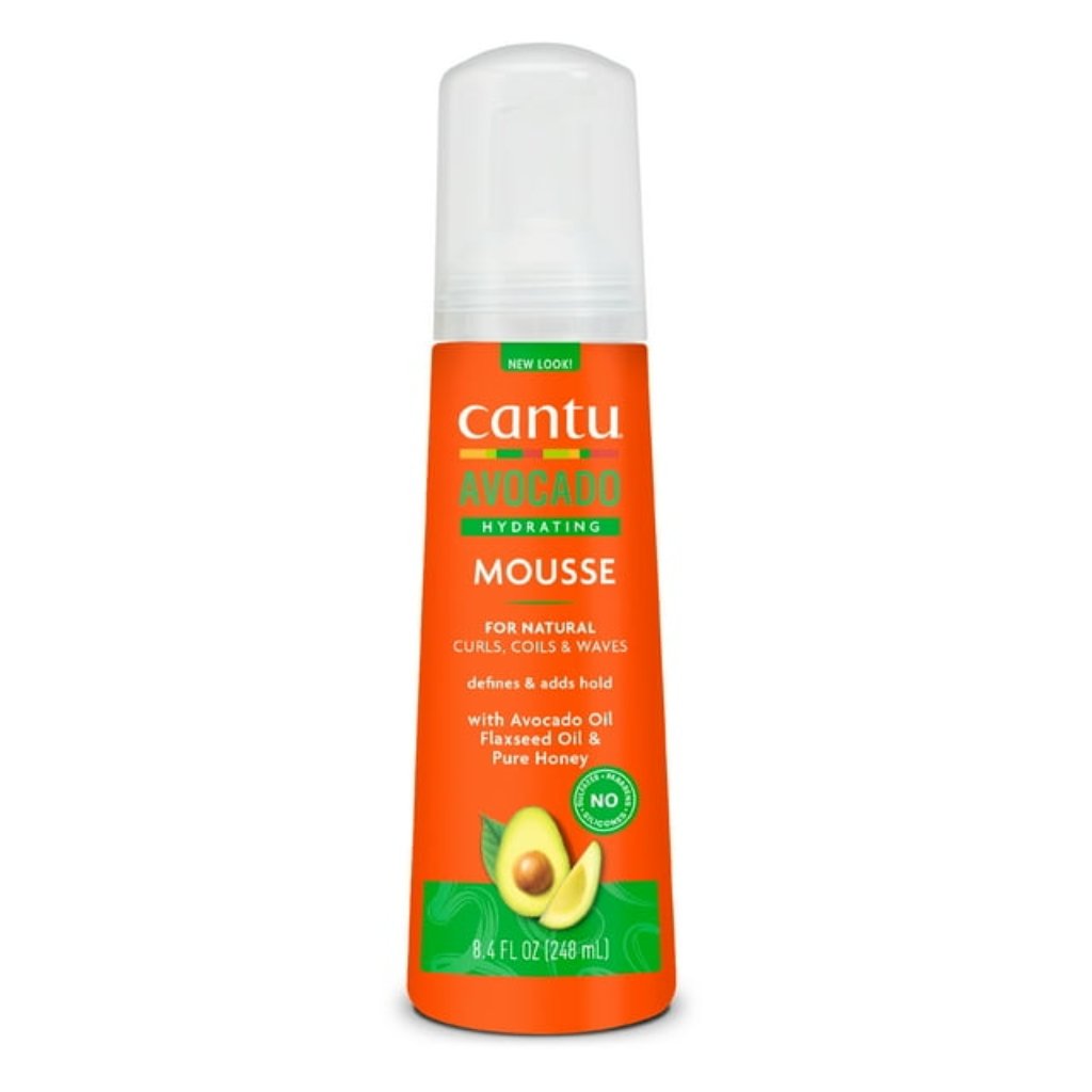 Cantu Avocado Hydrating Styling Mousse Pack 12 Size 8.4oz