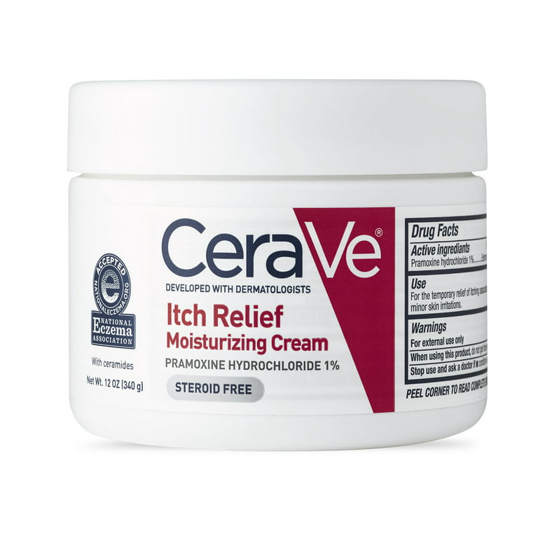 CeraVe Itch Relief Moisturizing Cream 12 oz