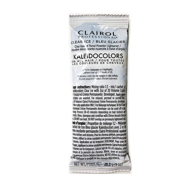 Clairol Professional Clear Ice Kaleidocolors Lightener Pack 72