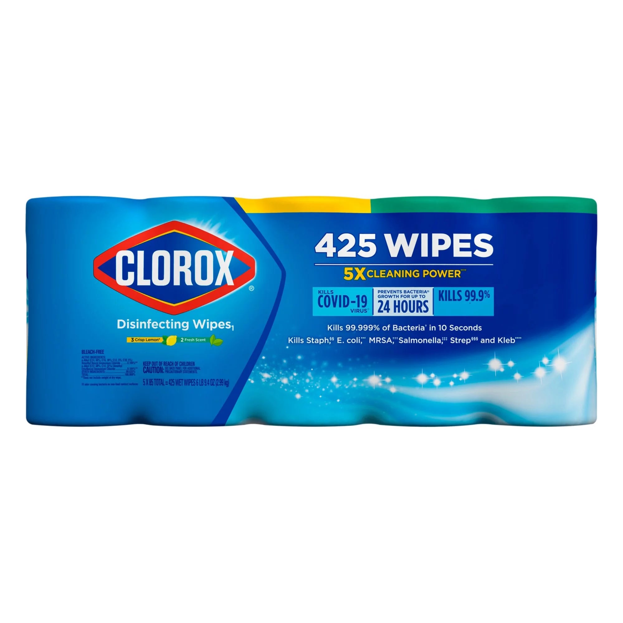 Clorox Disinfecting Wipes Multis-cent 5x85ct