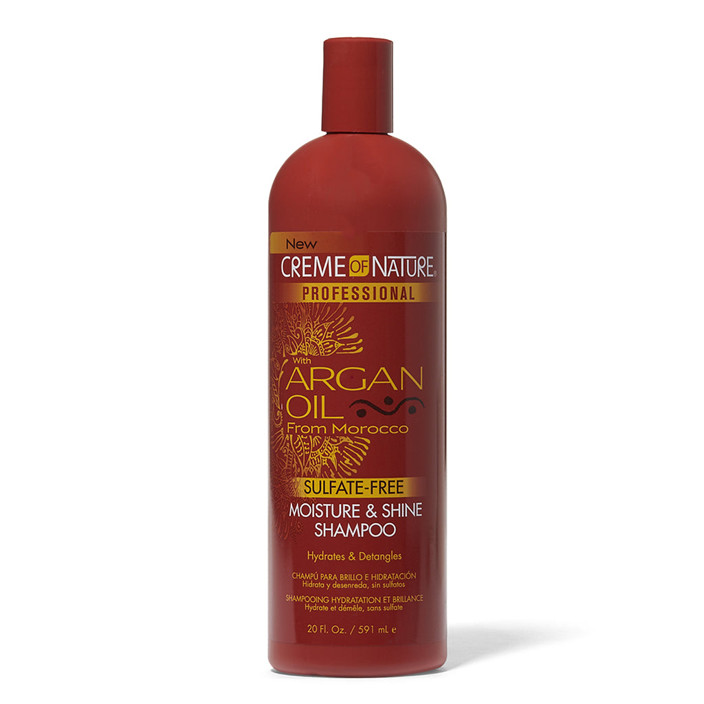 Creme Of Nature Argan Oil Shampoo Sulfate-Free 20oz Pack 12