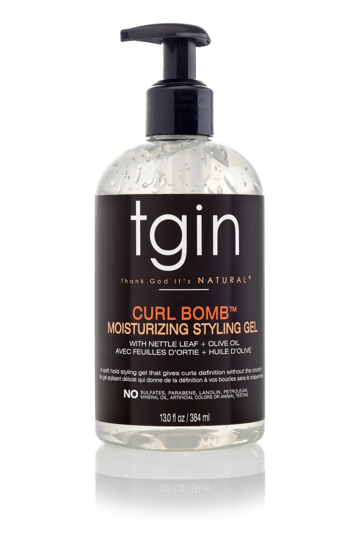 TGIN Curl Bomb Moisturizing Styling Gel - 13oz Pack 6